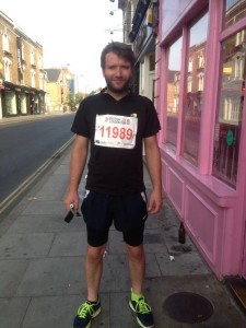 Barry before the British 10k